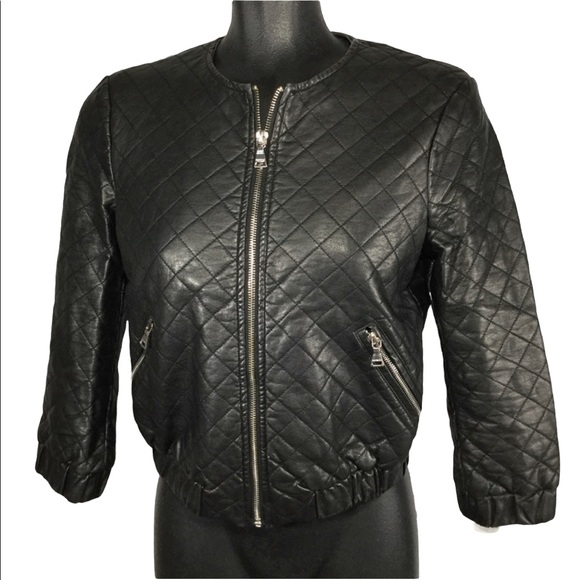 Express Jackets & Coats 32 Express Faux Leather Jacket Poshmark